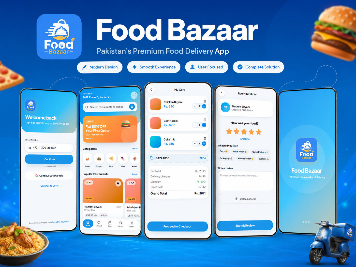 Food Bazaar App